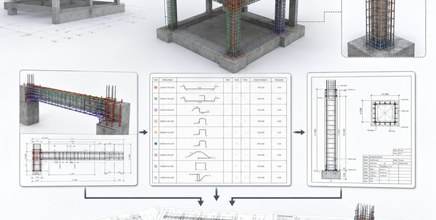 Concrete Detailing Workflow: From Design to Construction Drawings