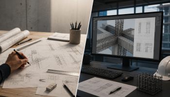 Manual vs. Software-Assisted Rebar Detailing: A Practical Comparison