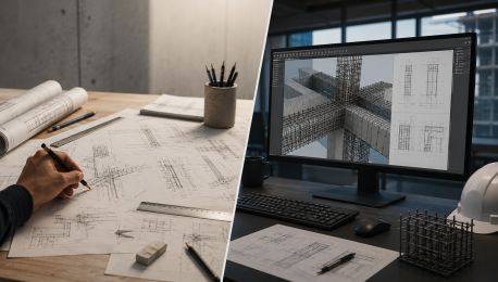 Manual vs. Software-Assisted Rebar Detailing: A Practical Comparison
