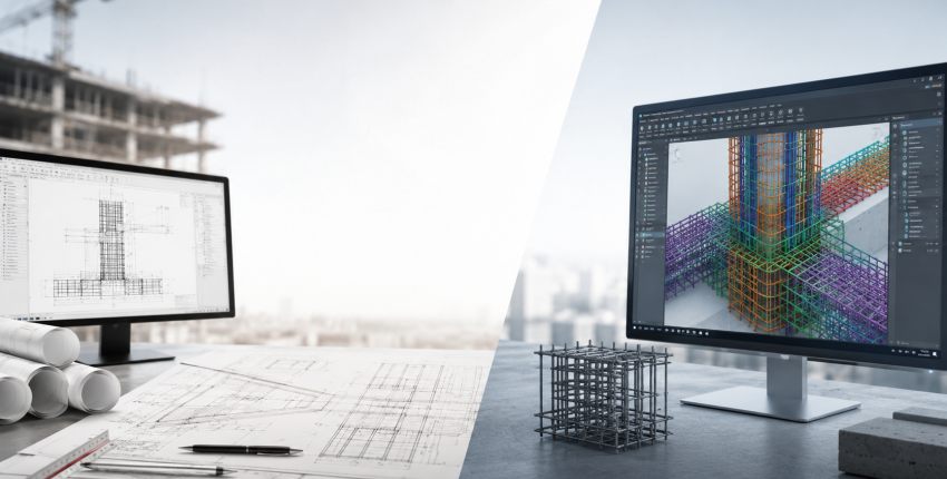 AutoCAD vs. Software-Assisted Reinforcement Detailing