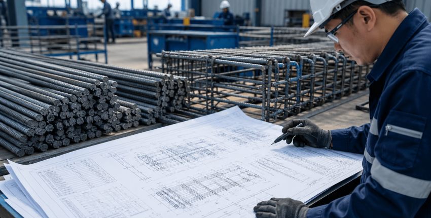 Rebar Fabrication Workflow: From BBS to Site Delivery