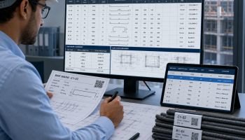 Rebar Traceability: Bar Marks, BBS & Cutting Labels