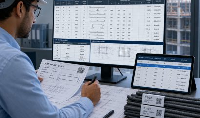 Rebar Traceability: Bar Marks, BBS & Cutting Labels