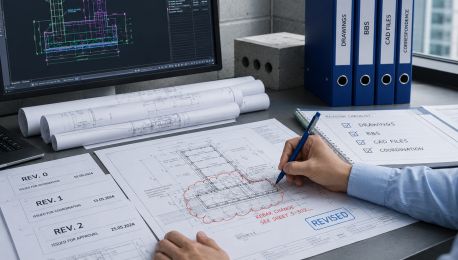 Concrete Drawing Revision Control: Drawings, BBS & CAD Files