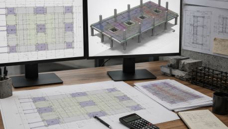 Flat Slab Detailing Software: Reinforcement Drawings