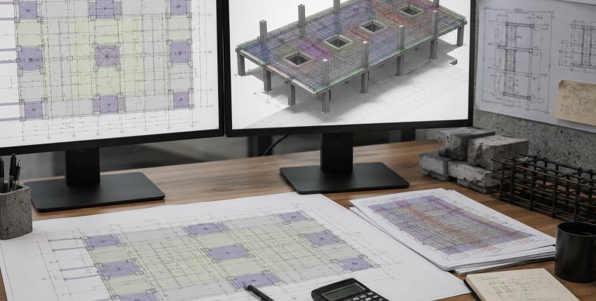 Flat Slab Detailing Software: Reinforcement Drawings