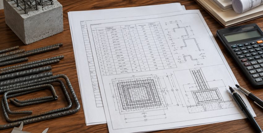 Foundation Bar Bending Schedule: From Design Data to BBS