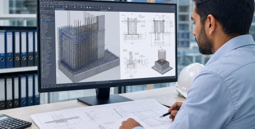 3D Foundation Drawings: Review Foundation Details Before Issue