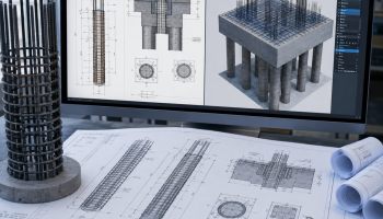 Pile Foundation Drawing Software: Coordinates, Sections & Rebar Details