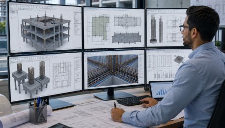 Integrated Structural Engineering Software: Concrete, Slabs, Foundations & Piles