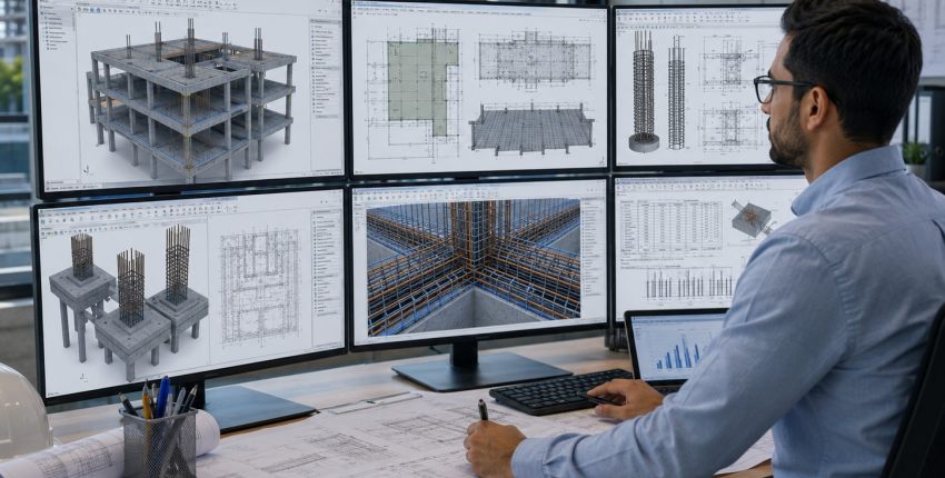 Integrated Structural Engineering Software: Concrete, Slabs, Foundations & Piles